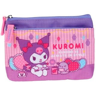 Kuromi Devil My Melody 2 - Zip Pouch Change Coin Purse Card Holder Wallet Bag Case