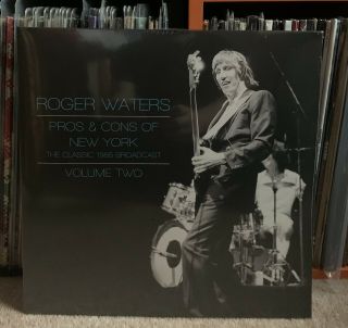 Roger Waters Pros & Cons Of York The Classic 1985 Broadcast Vol.  2 Vinyl 2lp