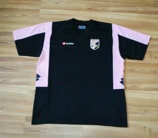 Palermo Italy Football Shirt 2007 - 2008 - 2009 Training Lotto Jersey Maglia Large