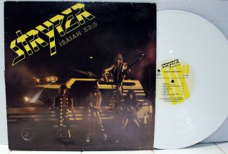Rare Heavy Metal Lp - Stryper - Soldiers Under Command - Enigma - White Vinyl