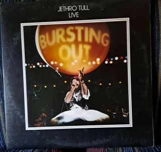Jethro Tull - " Bursting Out " (live) 2 - Lp 1978 1st Us Promo W/misprint Error On S