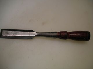 Vintage Stanley No.  750 1 Inch Wood Chisel With Handle.  Check It Out