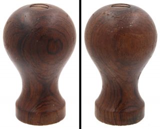 Orig.  Tall Rosewood Front Knob For Stanley No.  5 1/2 Plane - T12 - Mjdtoolparts