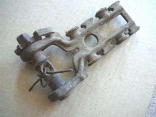 Antique Cast Iron Barbed Wire Fence In - Line Tightner - Fence Making Machine