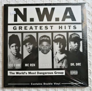 & 1996 N.  W.  A.  Greatest Hits Double Vinyl Album Priority Records Nwa