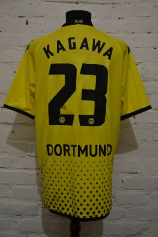 Borussia Dortmund 2011/2012 Home Football Shirt Trikot Soccer Jersey Mens Xl
