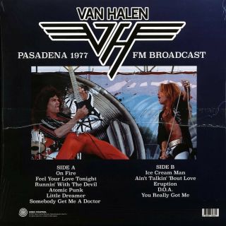 LP Van Halen - Live In Pasadena 1977 FM Broadcast 2