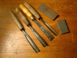 Joblot Tiranti Henry Taylor Wide Carving Chisels Gouges And Hone