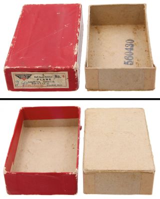 Orig.  Box For Millers Falls No.  4 Bullnose Plane - Full Label - Mjdtoolparts
