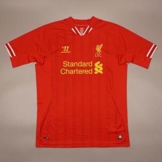 Liverpool 2013 2014 Home Football Soccer Shirt Jersey Warrior Kit Camiseta