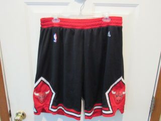 Chicago Bulls Adidas Nba Basketball Shorts Size Men 