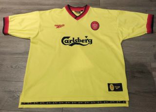 Fc Liverpool 2006 Home Football Soccer Shirt Jersey Adidas Carlsberg 46/48