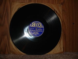 Decca 2775 Bing Crosby With Dick Mcintire - My Isle Of Golden Dreams / To You