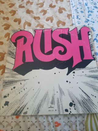 1974 Rush Self Titled Vinyl Lp Mercury Srm - 1 - 001