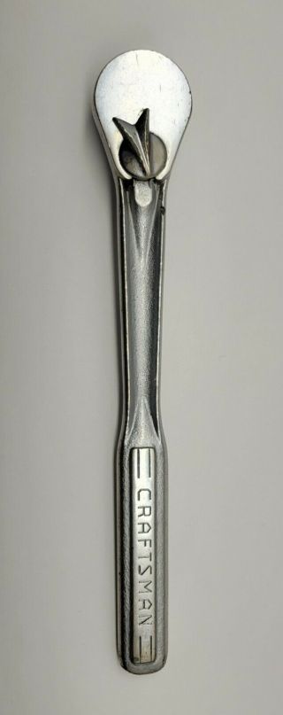 Vintage Craftsman =v= Flying V Series 1/2” Inch Drive - 10 " Ratchet Wrench