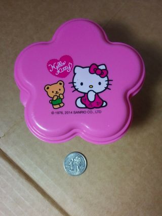 Vtg 2014 Zaks Sanrio Hello Kitty Star - Shaped Food Storage Container Tupperware
