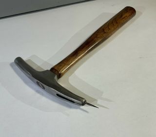 Vintage Upholsters Magnetic Tack Hammer With Hickory Handle