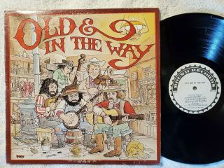 Old & In The Way - S/t Lp 1975 Rounder Rx 103 Jerry Garcia Bluegrass Vinyl Ex