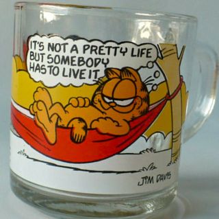 Garfield Mug 1978 Mcdonalds.  Jim Davis