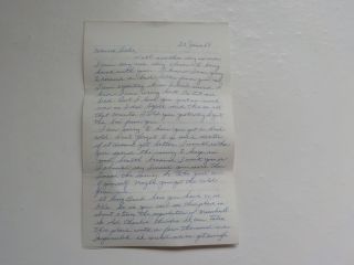 Vietnam War Letter 1969 Long Binh 40,  000 Gi 
