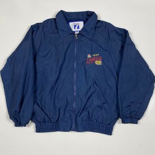 Vintage University Of Michigan 1998 Rose Bowl Windbreaker Jacket Sz L - Logo 7