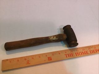 Vintage / Antique Thor Copper Hammer Made In England Patent " 501310 "