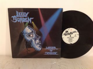 Lizzy Borden - Master Of Disguise - Metal Blade 1989 Metal Vg,  /ex