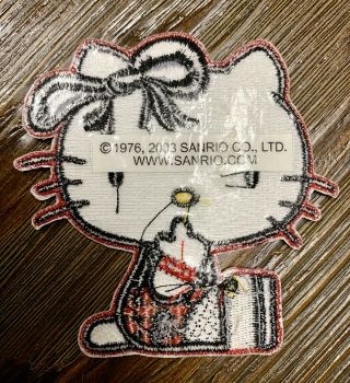 Hello Kitty Sanrio Punk/Emo/Rocker/ Rebel Patch - NWT 2