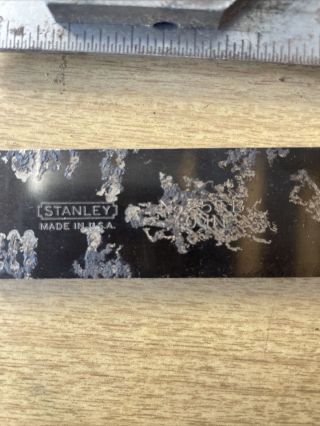 Vintage Stanley No 25 TB 10 in Sliding T - Bevel Craftsman 6” 90/45 & 12” 90/45 2