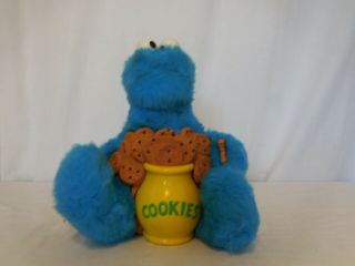 Cookie Monster Big Bird Story Magic Sesame Street Vtg 1987 Ideal