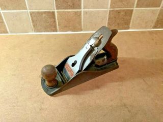 Vintage Hand Tool - A Stanley Bailey.  4 1/2 Hand Plane As A Collectable