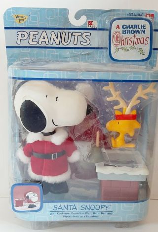 Peanuts Memory Lane " Santa Snoopy " & Woodstock 2004 A Charlie Brown Christmas