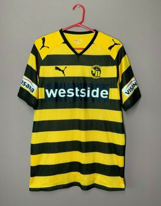 Bsc Young Boys 2009 - 2010 Player Issue Home Football Shirt Soccer Jersey Size S