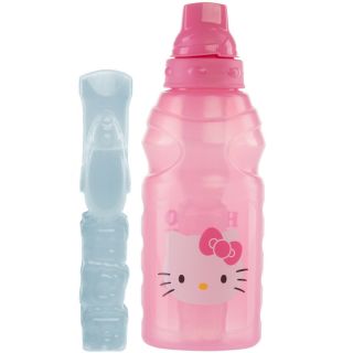 3 Sanrio Hello Kitty Water Bottles 16oz Zak Kids Chillpak With Ice Pack Reusable 2