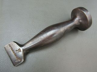 Vintage G Barnsley No 2 Cobblers Shoe Makers Palm Closing Hammer Leather Tool