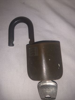 Sargent KESO Padlock - High Security With Key - Dimple Key 2