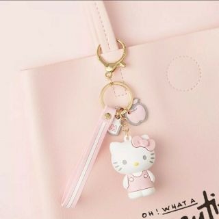 Cute Keychain Hello Kitty Cat Key Chain Bag Purse Charm