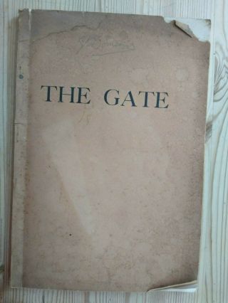 June 1930 The Gate Published By Luff & Sons Windsor Possibly Eton College Mag