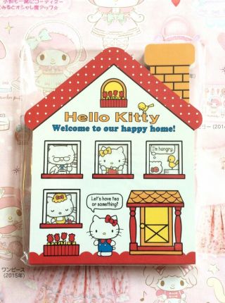 Sanrio Hello Kitty House Memo Pad