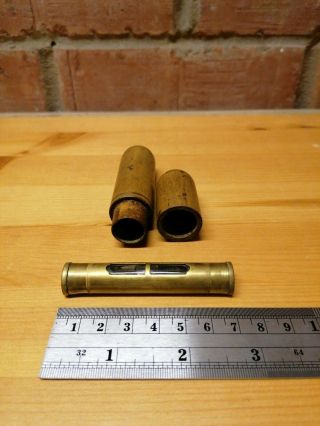 Vintage Brass Level With Case.