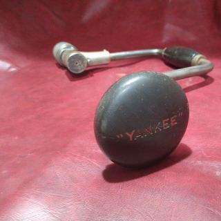 Vintage North Bros.  Yankee No.  2101 12in Swing Hand Drill Auger Bit Brace Tool