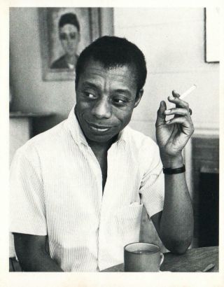 James Baldwin Postcard - Author Of Another Country - Lgbtiq Interest Postcard