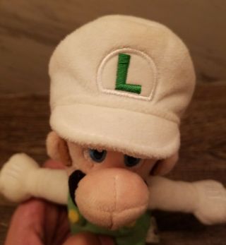 ☆LOOK☆ Official Mario Plush Toy Fire Luigi Little Buddy 8 