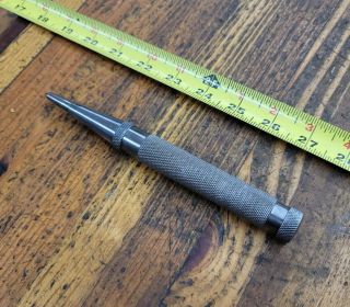 Machinist Tools Punches Vintage Brown & Sharpe Automatic Center Punch Rare ☆usa