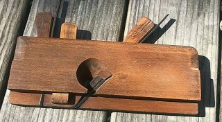1/2 Inch Dado Wood Wooden Molding Plane Tool,  W B Belch,  N.  York