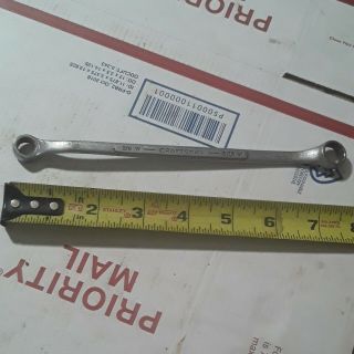 Rare Vintage Craftsman Double Box End Wrench Whitworth 1/8 X 3/16 - V - Usa