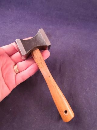 Small Vintage Usmc Cobblers Hammer W/ A Strong Convex Face