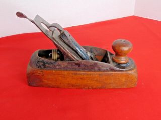 Vintage Union Mfg Co No 24 Wood Bed Plane From 1888