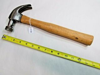 Vulcan Bell Face Carpenters Claw Hammer,  1 Lb.  7 Oz.  Total Weight,  Usa