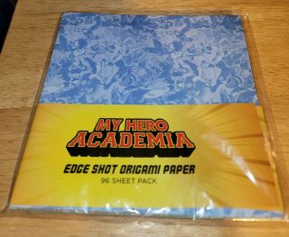 Culturefly My Hero Academia 96 Sheet Pack Of Edge Shot Origami Paper